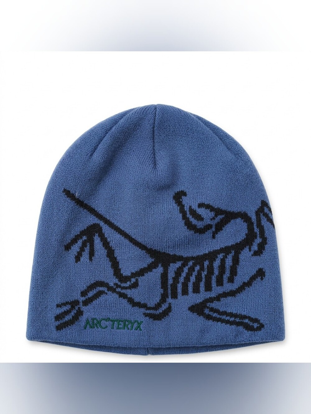 Arc'teryx Fernie Blue Black Embroidered Logo Toque Beanie O/S